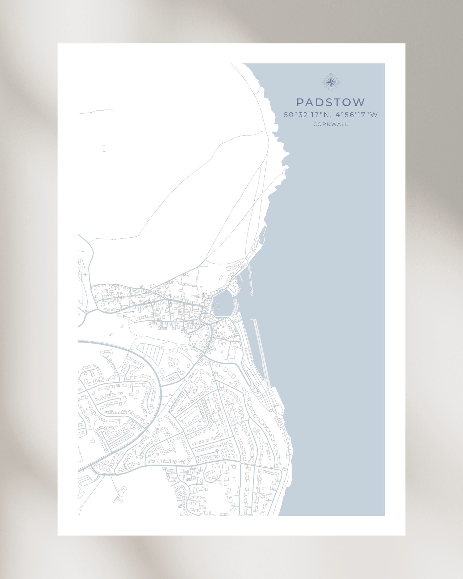 Coastal Maps of Padstow