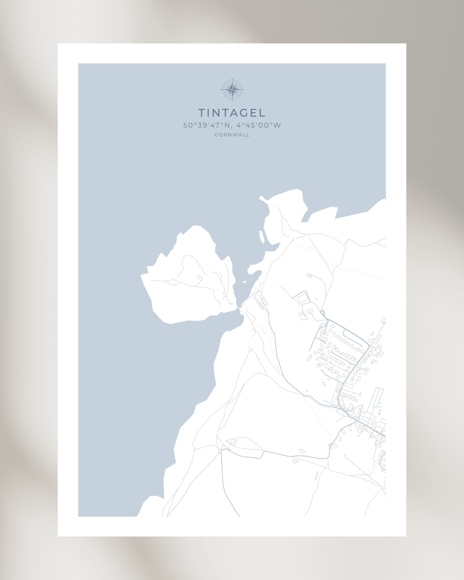 Coastal Maps of Tintagel