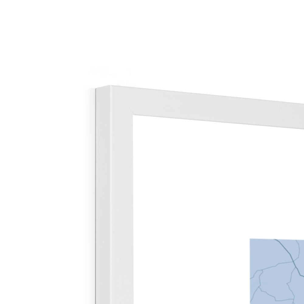 Plymouth & Tamar Valley - Framed Map