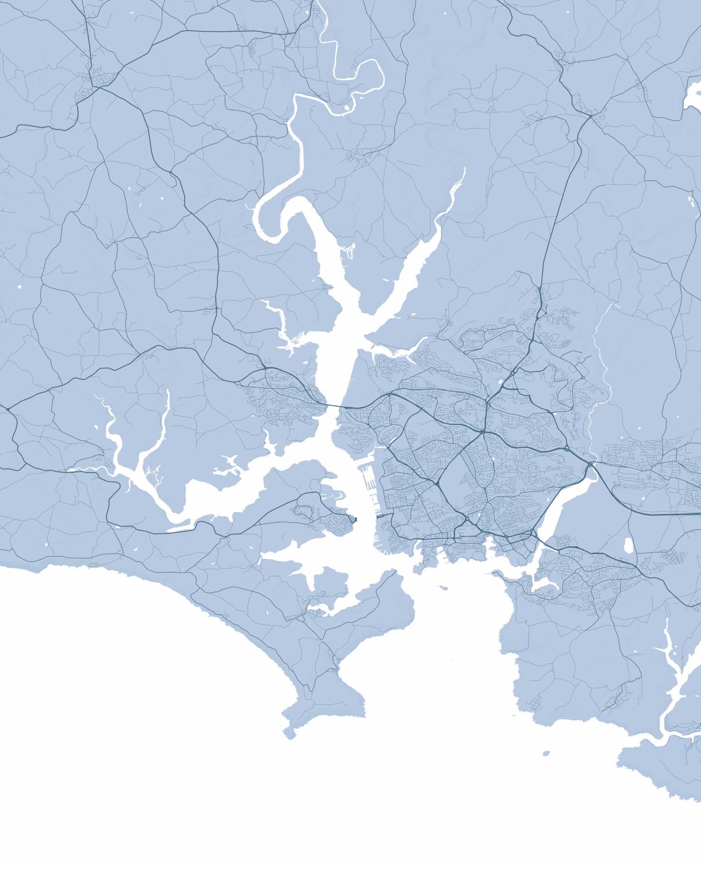 Plymouth & Tamar Valley - Fine Art Print