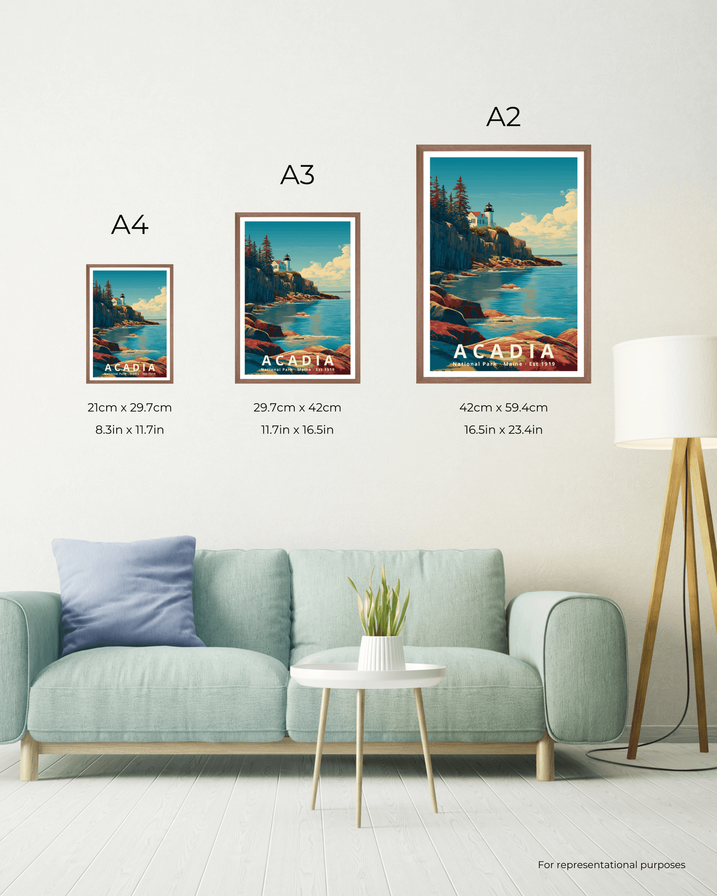 Acadia National Park Poster - Maine, USA