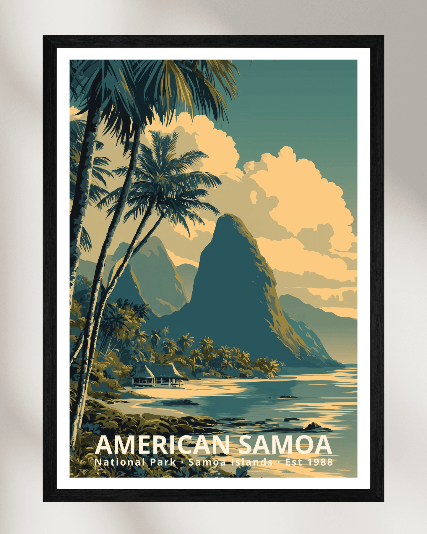 American Samoa National Park Poster