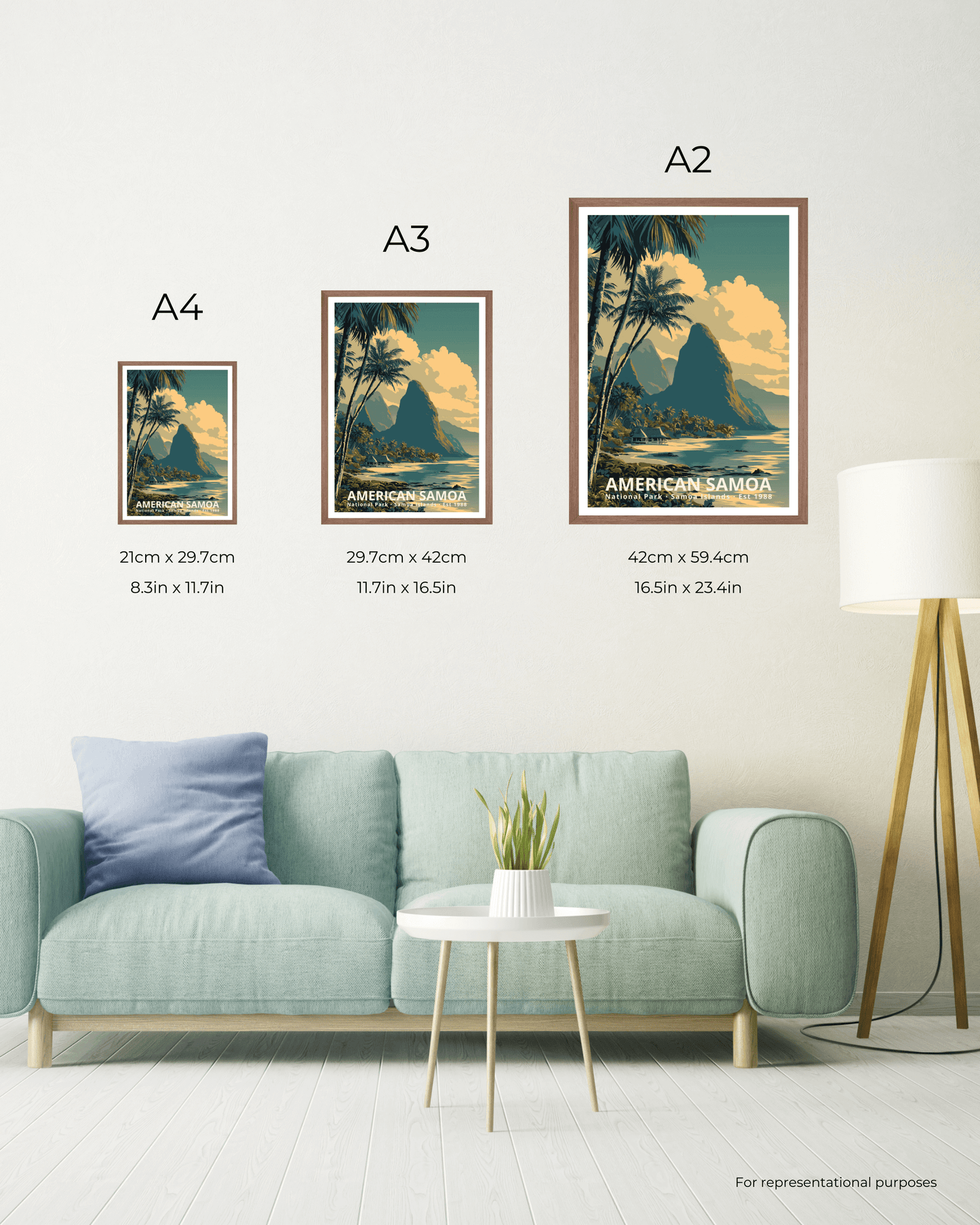American Samoa National Park Poster