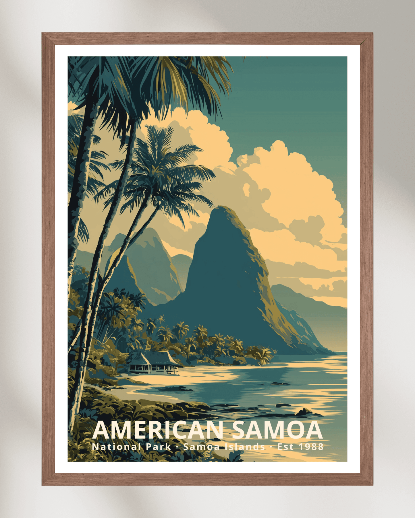 American Samoa National Park Poster