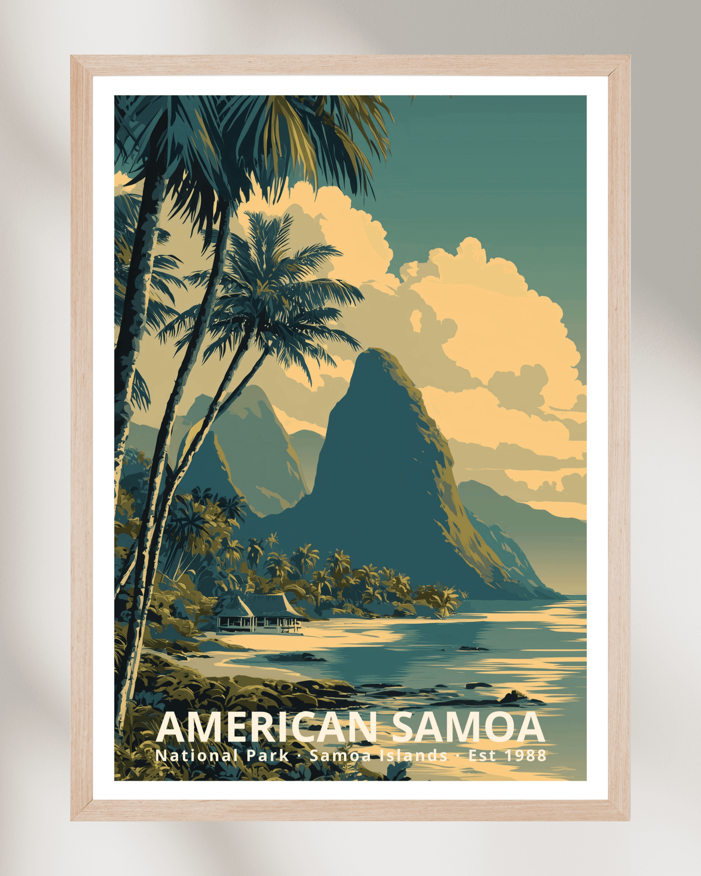 American Samoa National Park Poster