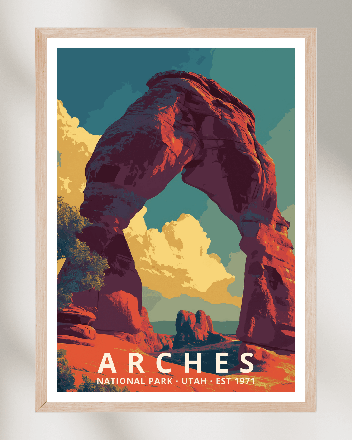 Arches National Park Poster - Utah, USA