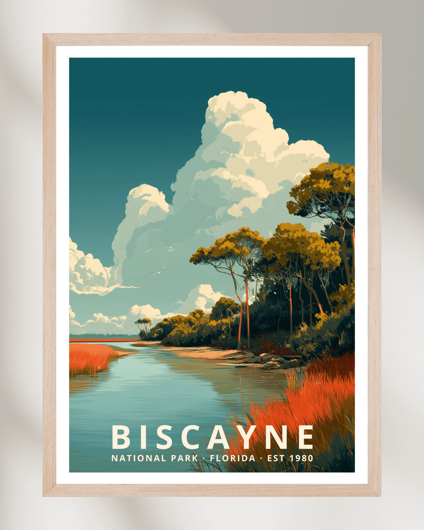 Biscayne National Park Poster - Florida, USA