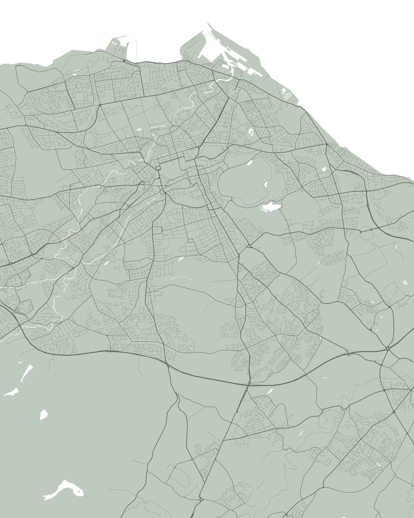 Edinburgh - Fine Art Map