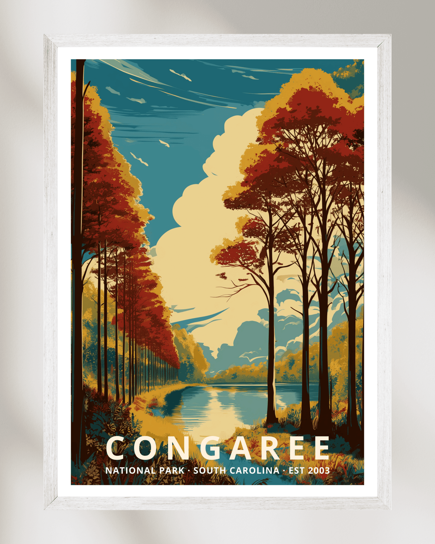 Congaree National Park Poster - South Carolina, USA