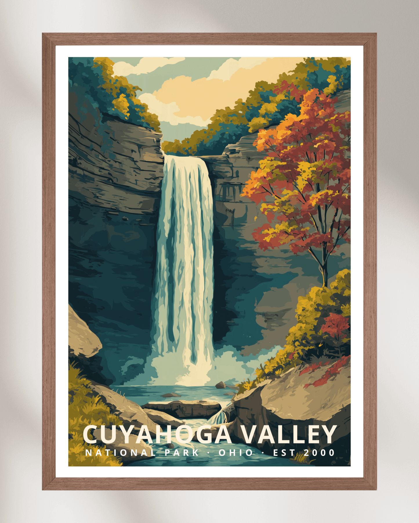 Cuyahoga Valley National Park Poster - Ohio, USA
