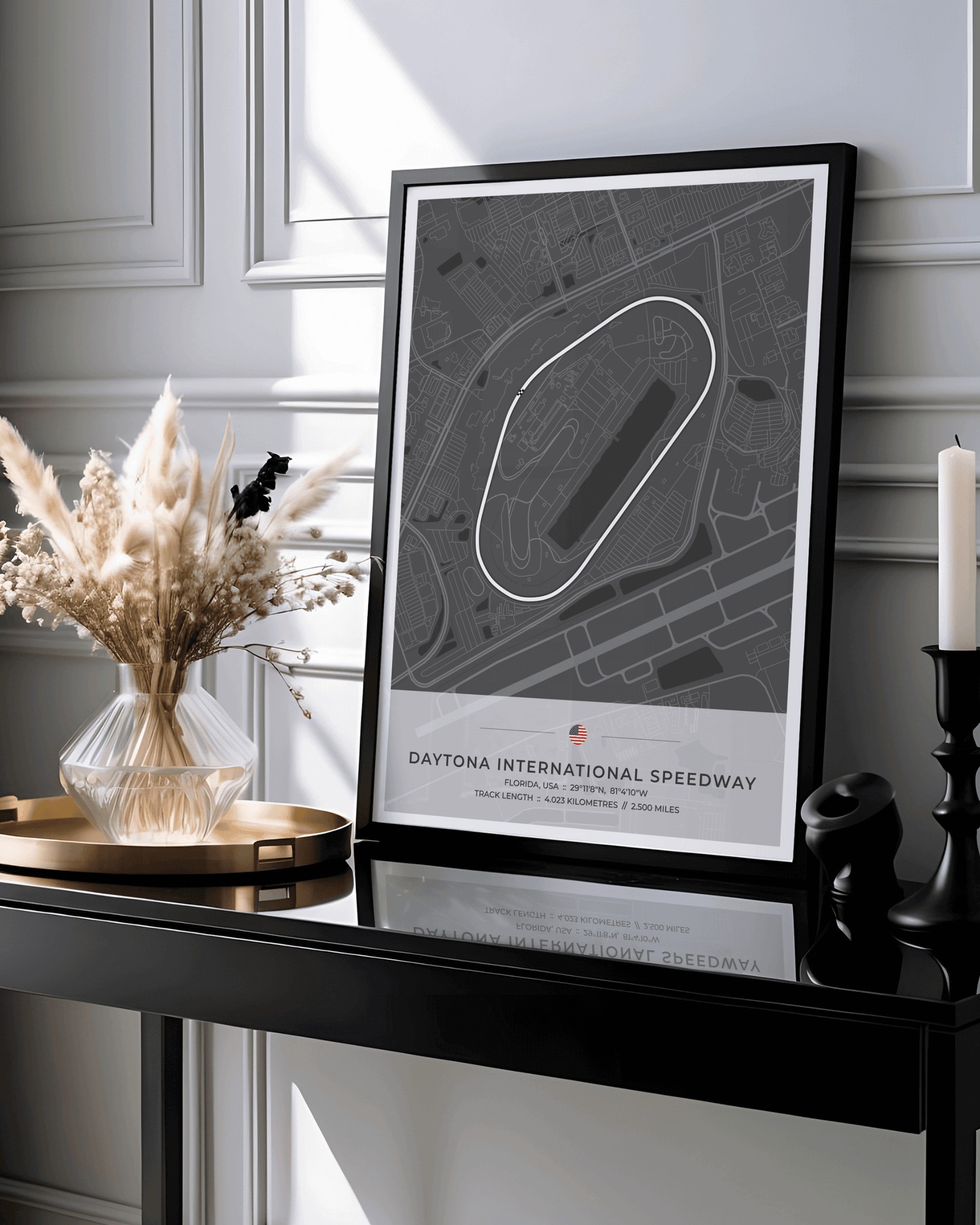 Daytona International Speedway - Circuit Map Print