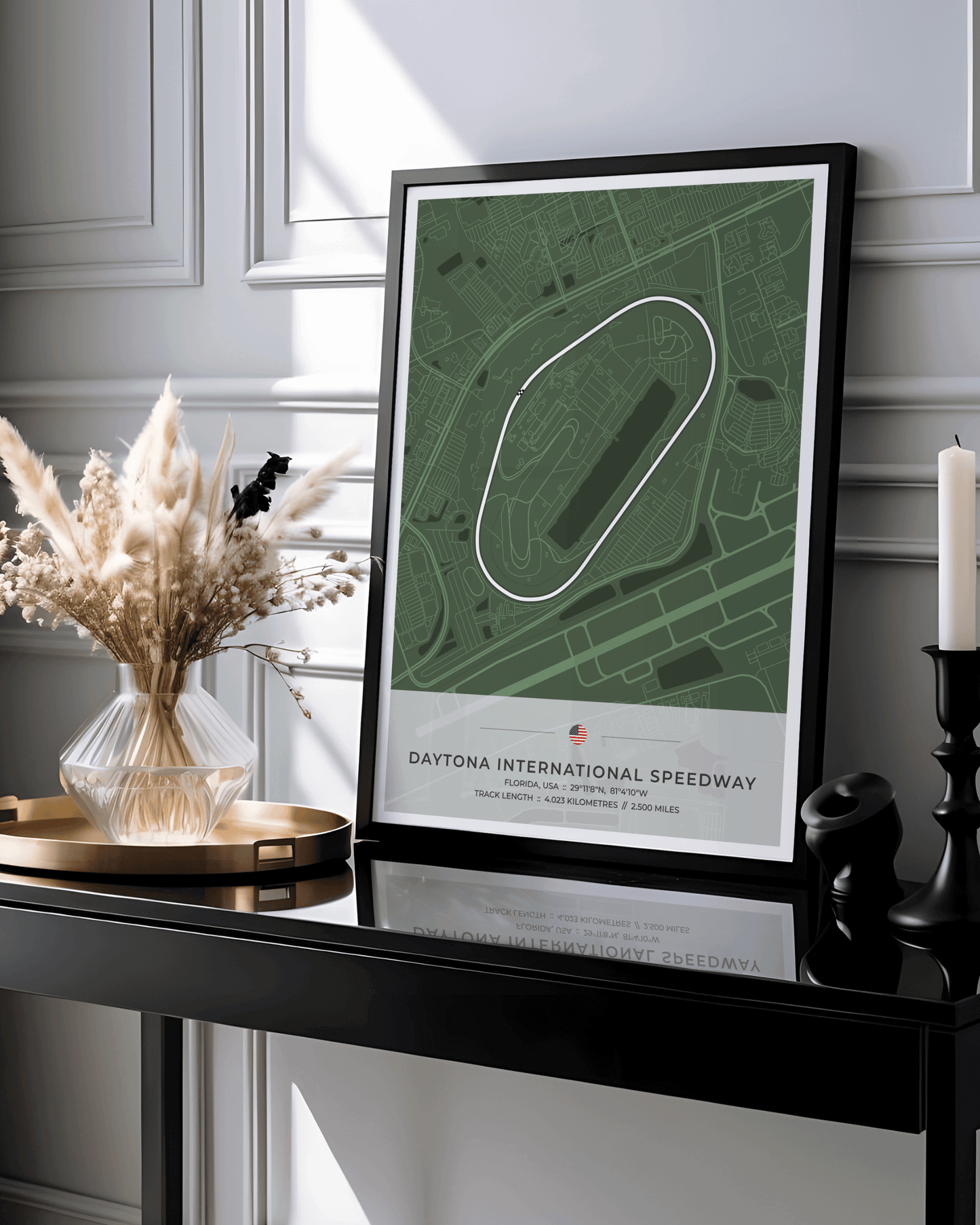 Daytona International Speedway - Circuit Map Print