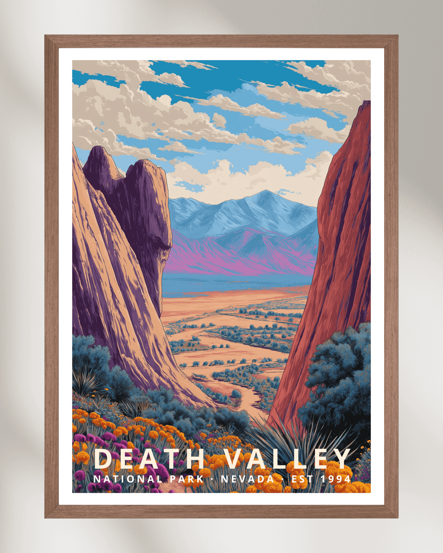 Death Valley National Park Poster - Nevada, USA