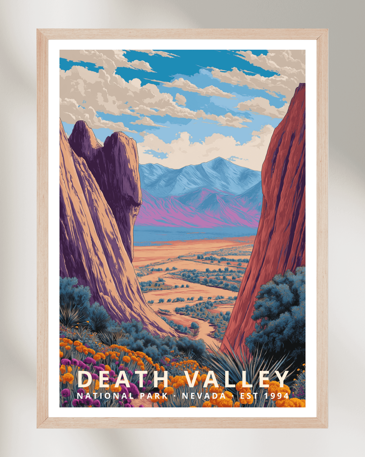 Death Valley National Park Poster - Nevada, USA