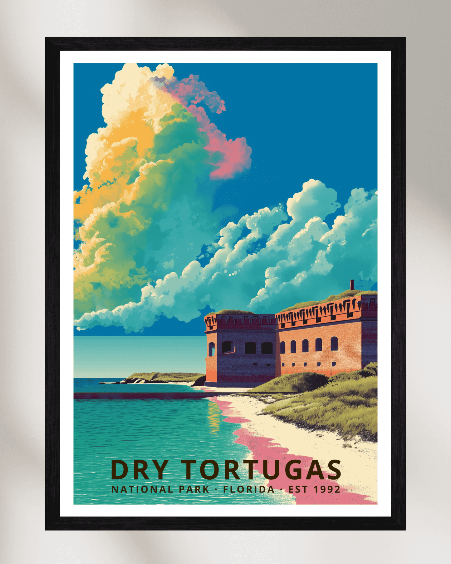 Dry Tortugas National Park Poster - Florida, USA