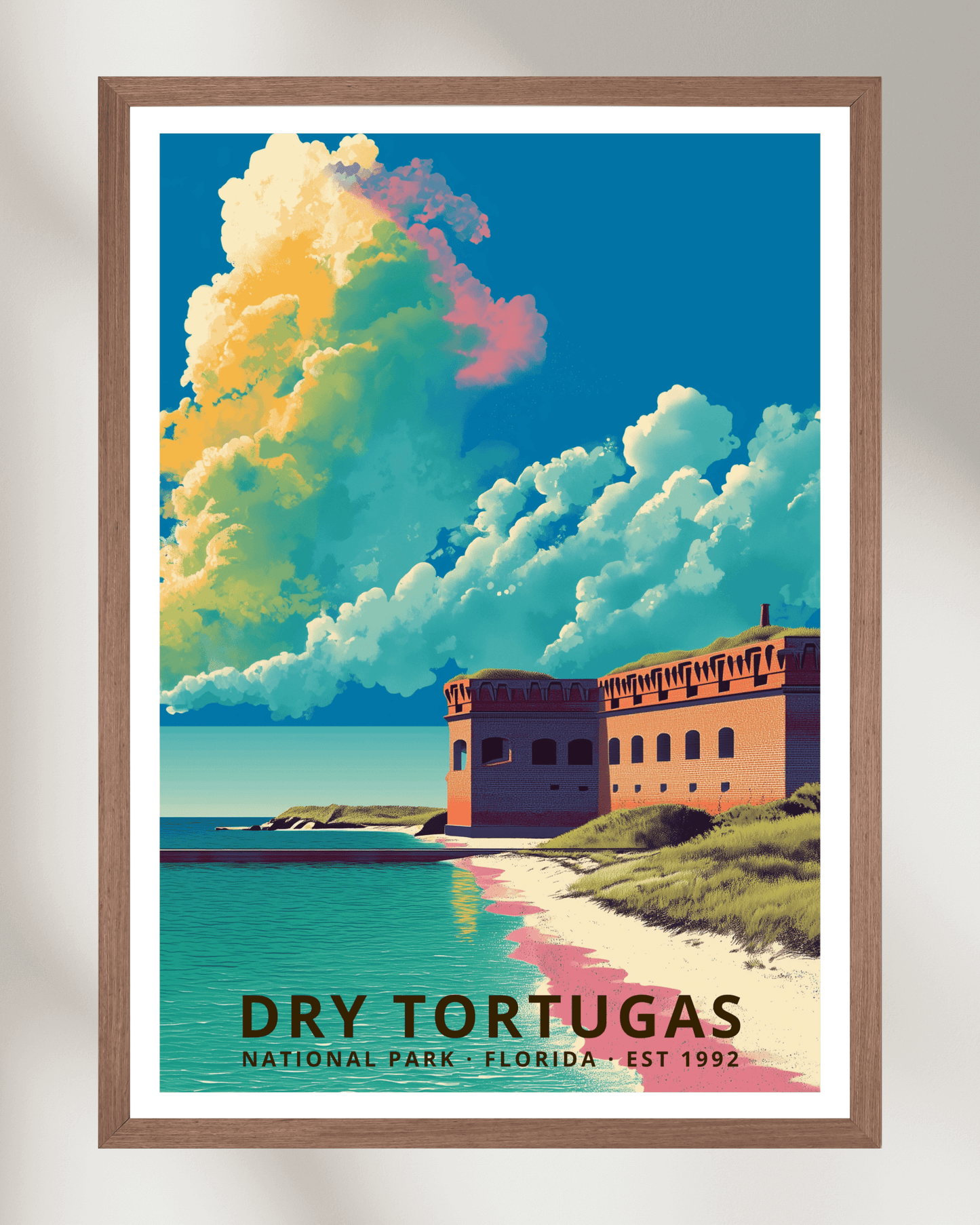 Dry Tortugas National Park Poster - Florida, USA