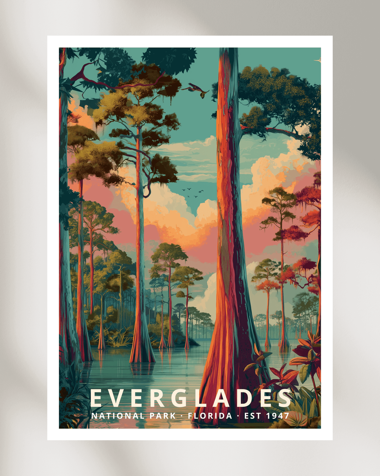 Everglades National Park Poster - Florida, USA