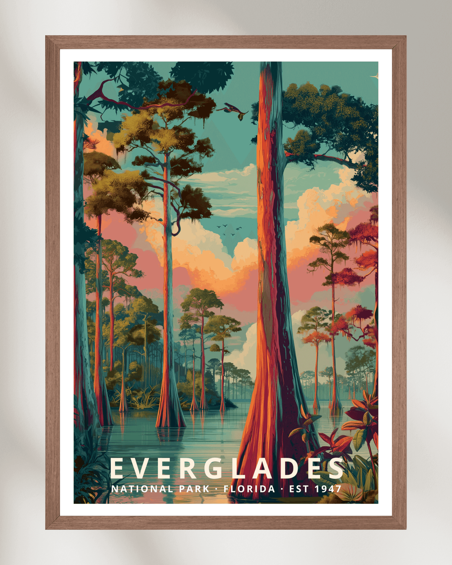 Everglades National Park Poster - Florida, USA