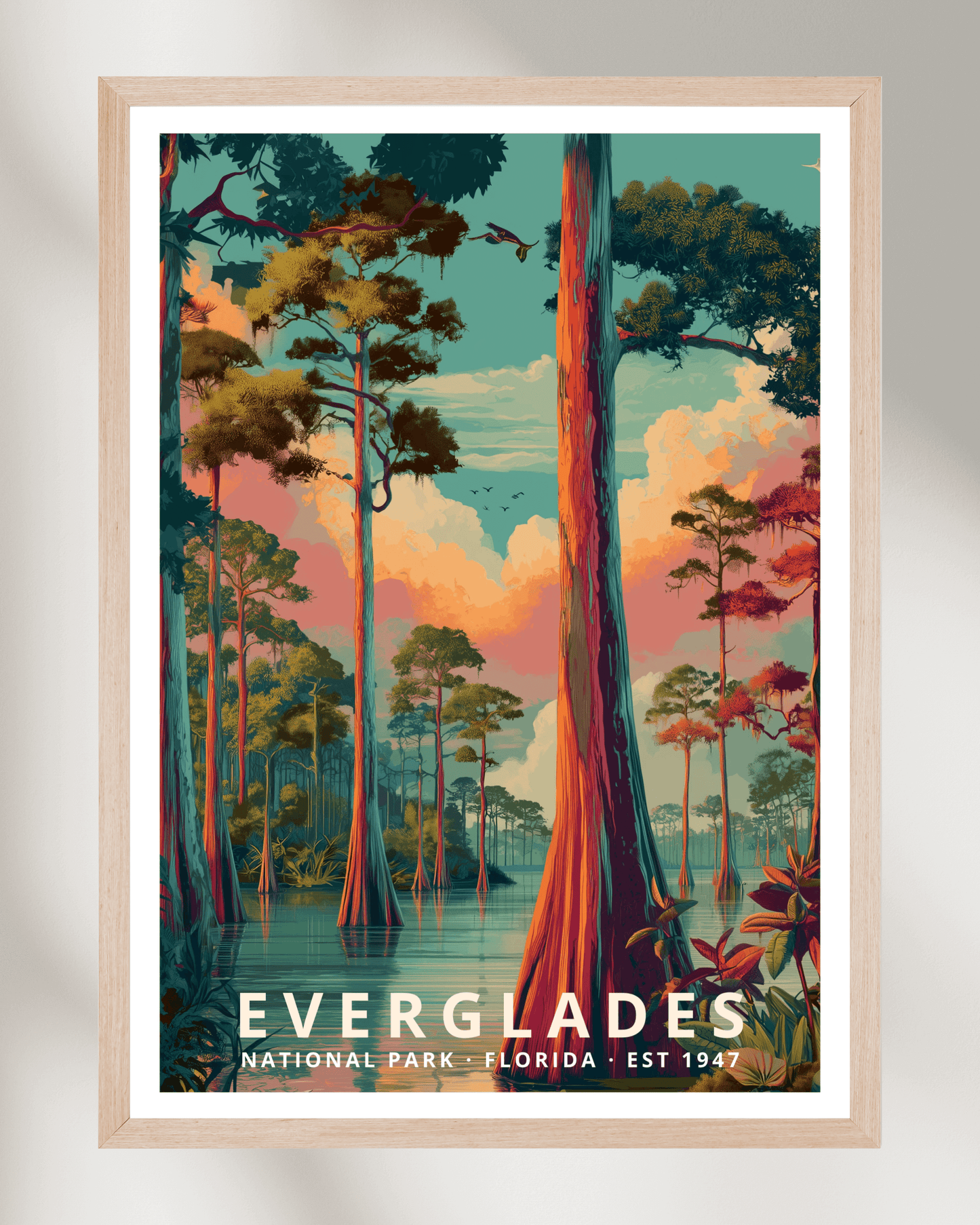 Everglades National Park Poster - Florida, USA