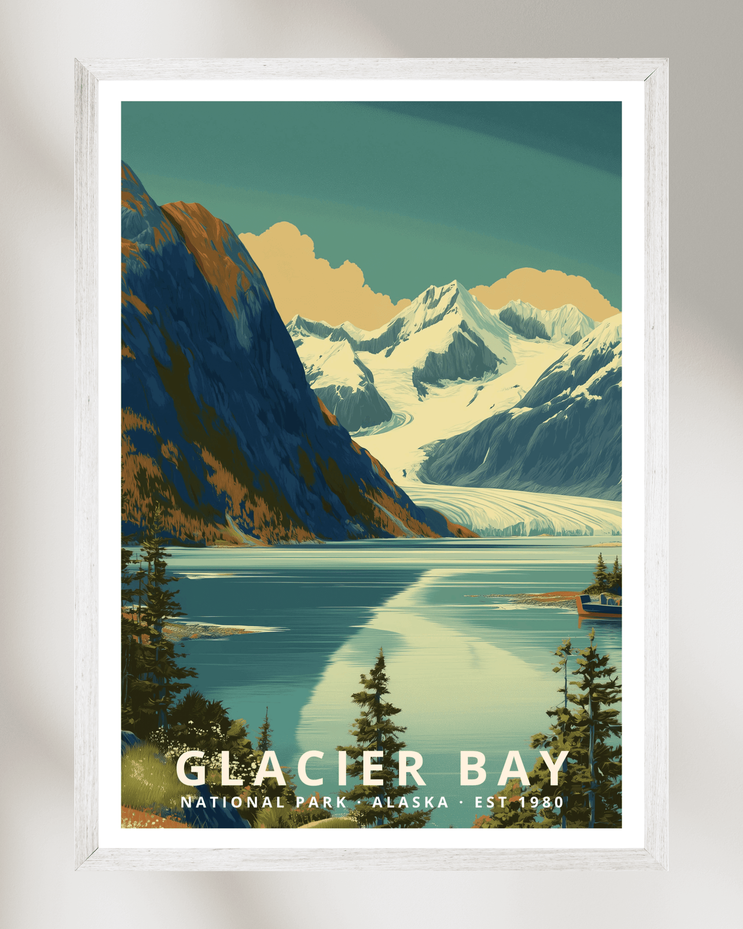 Glacier Bay National Park Poster - Alaska, USA