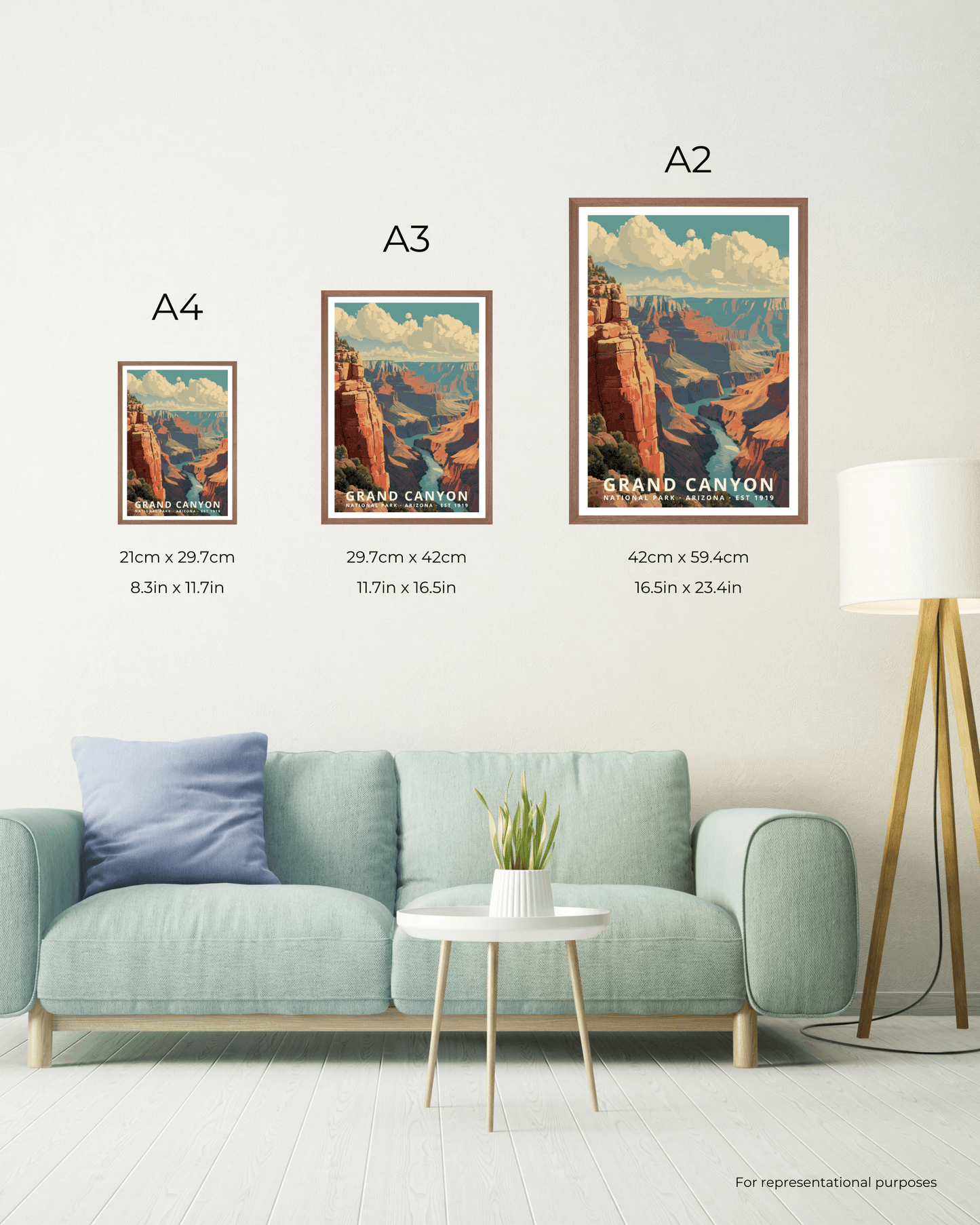 Grand Canyon National Park Poster - Arizona, USA