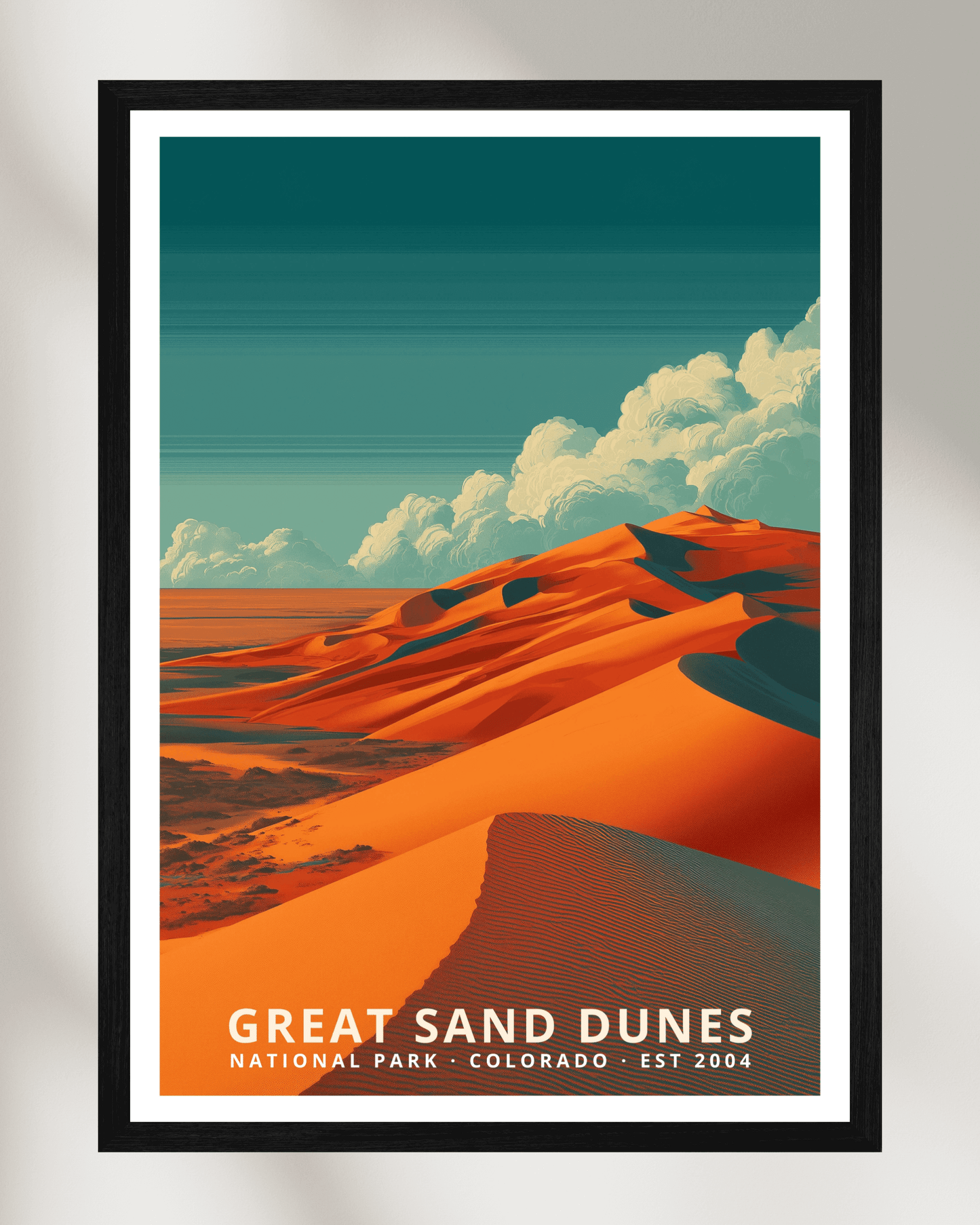 Great Sand Dunes National Park Poster - Colorado, USA