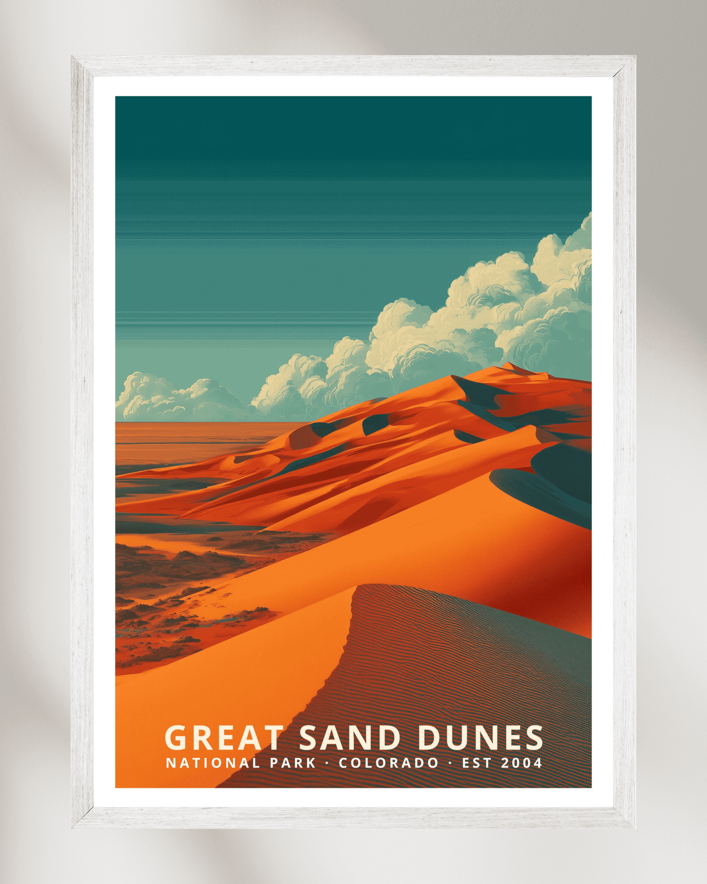 Great Sand Dunes National Park Poster - Colorado, USA