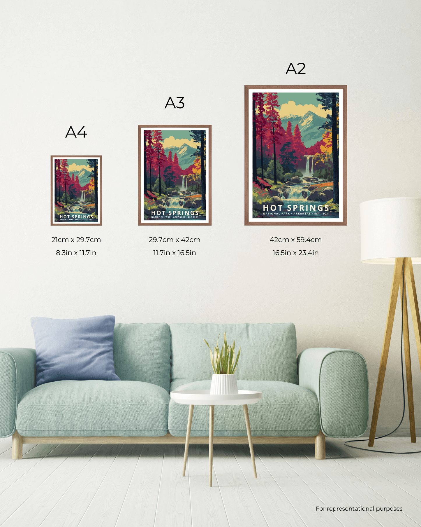 Hot Springs National Park Poster - Arkansas, USA