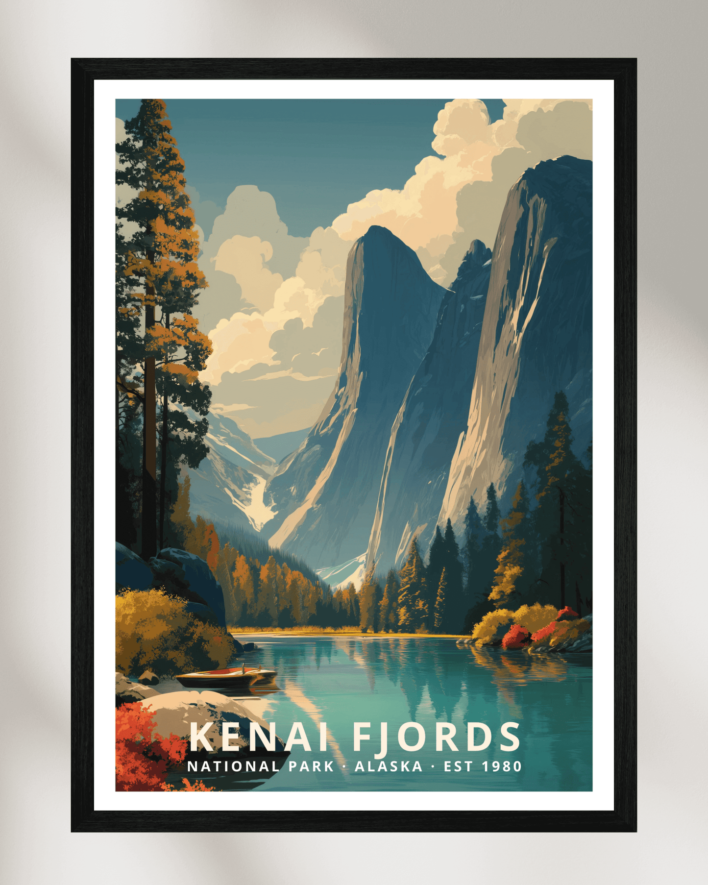 Kenai Fjords National Park Poster - Alaska, USA