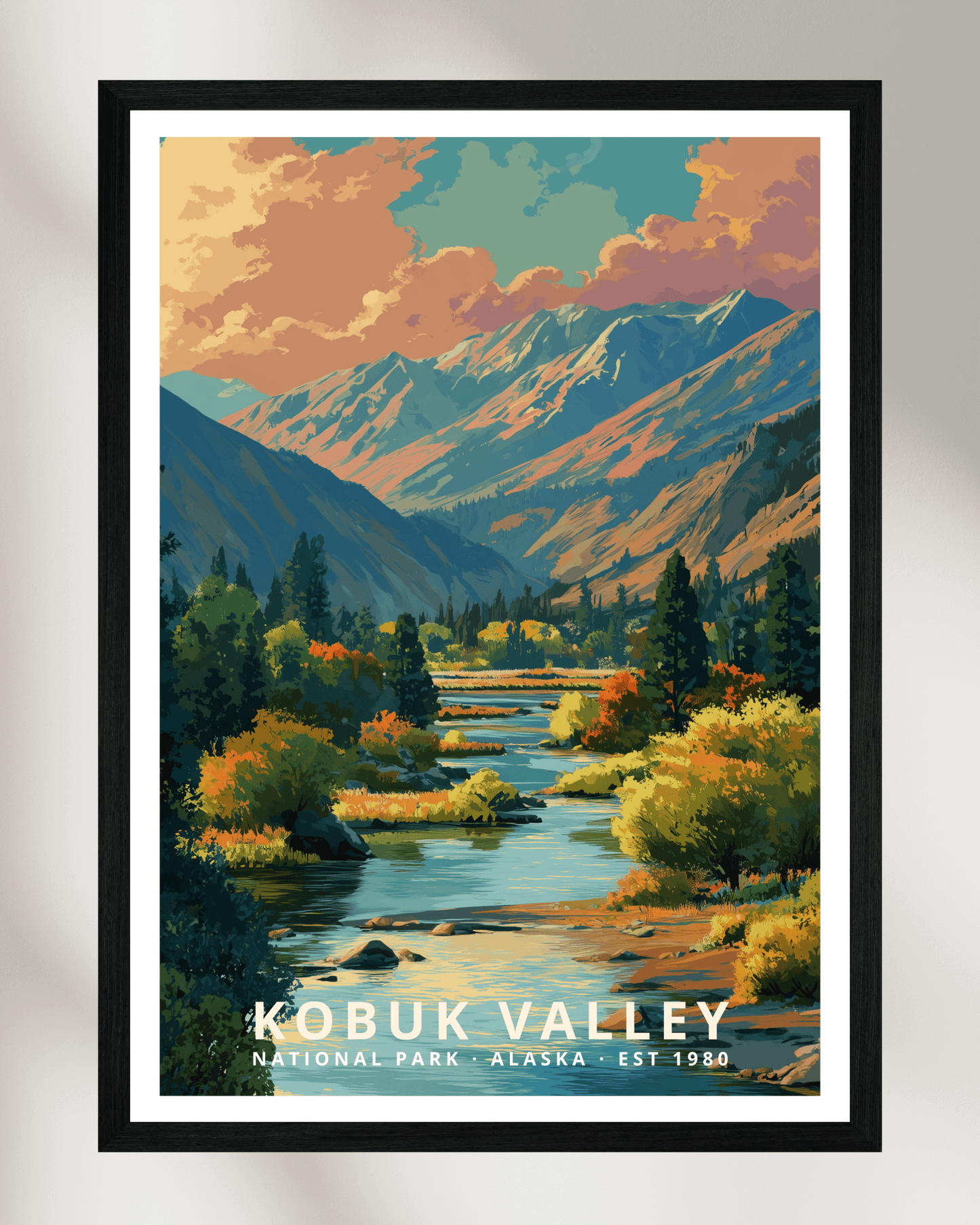 Kobuk Valley National Park Poster - Alaska, USA