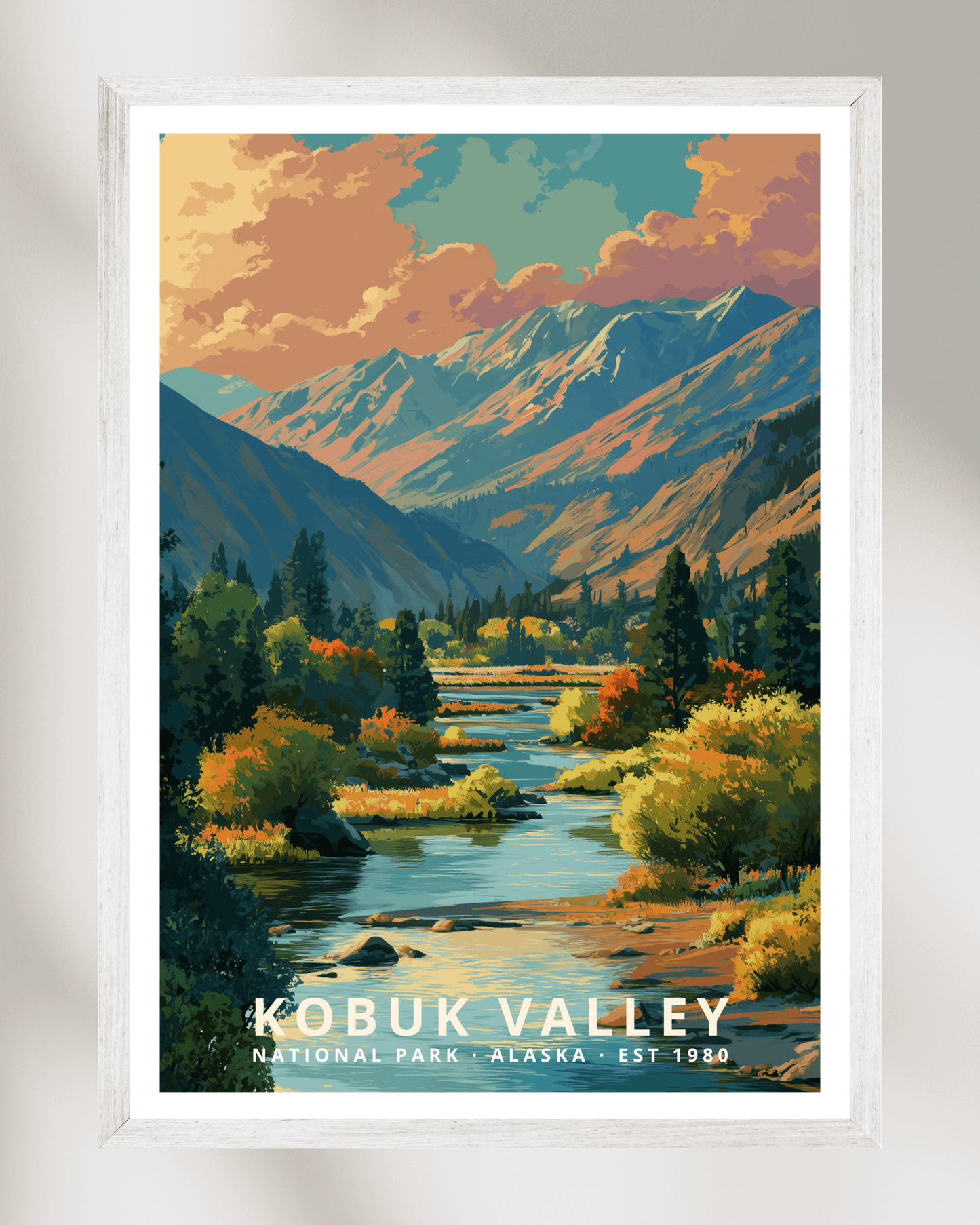 Kobuk Valley National Park Poster - Alaska, USA