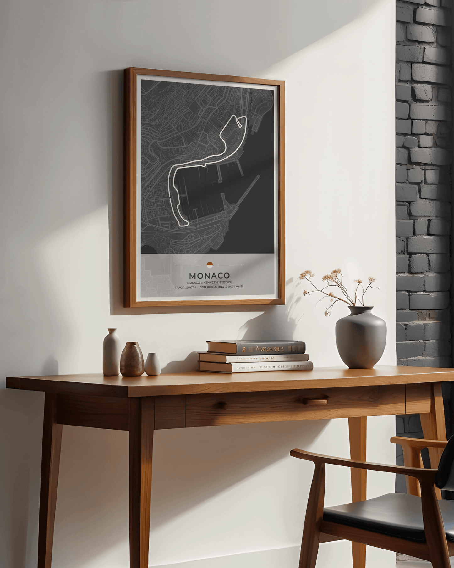 Monaco - Grand Prix Circuit Map Poster