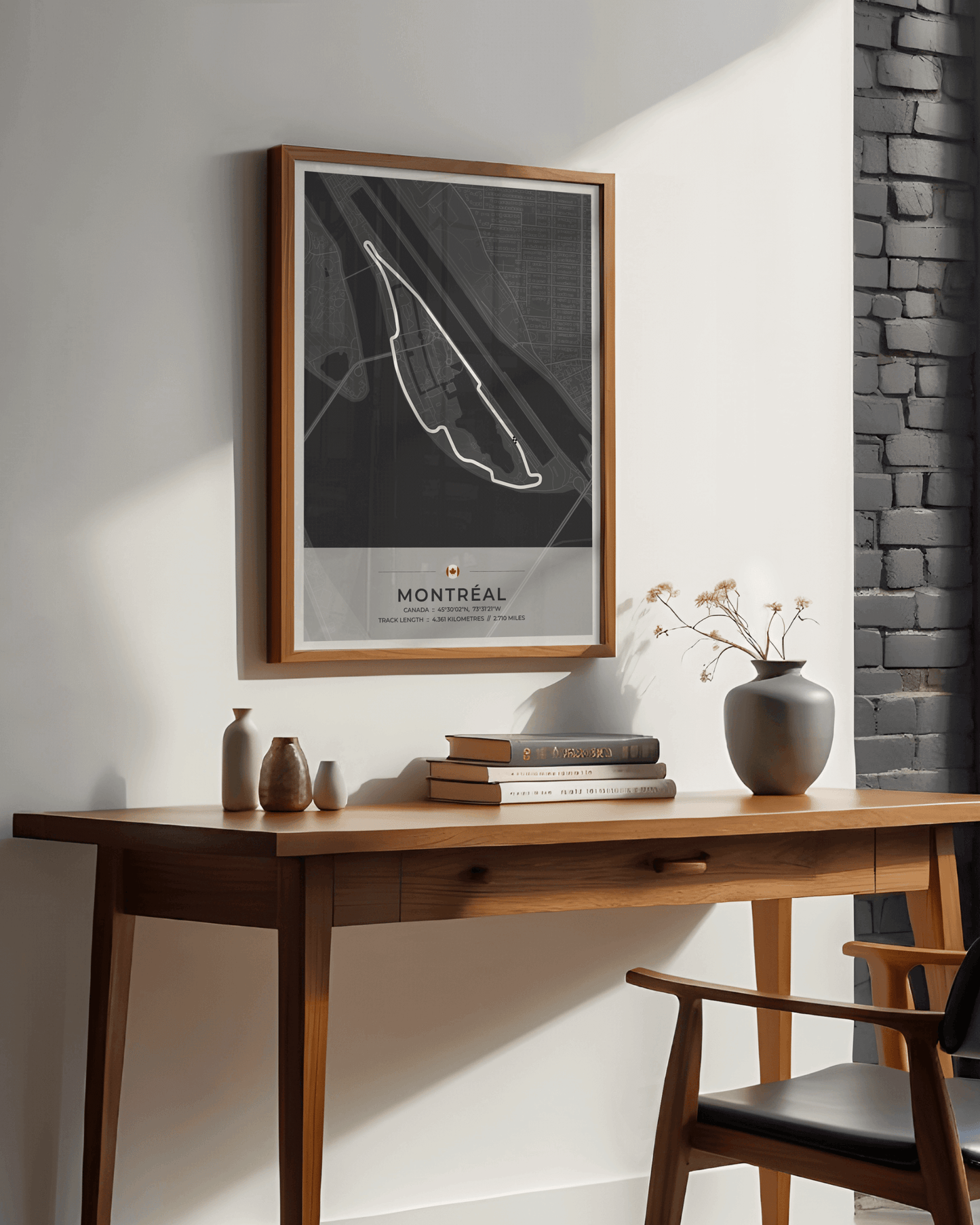 Montreal - Grand Prix Circuit Map Poster
