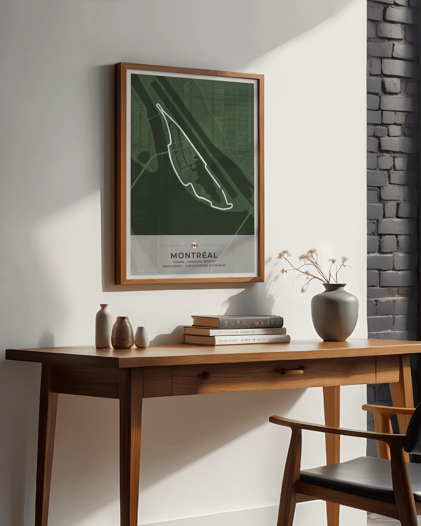 Montreal - Grand Prix Circuit Map Poster