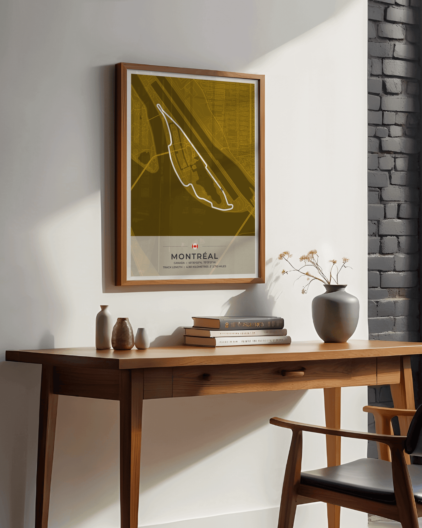 Montreal - Grand Prix Circuit Map Poster