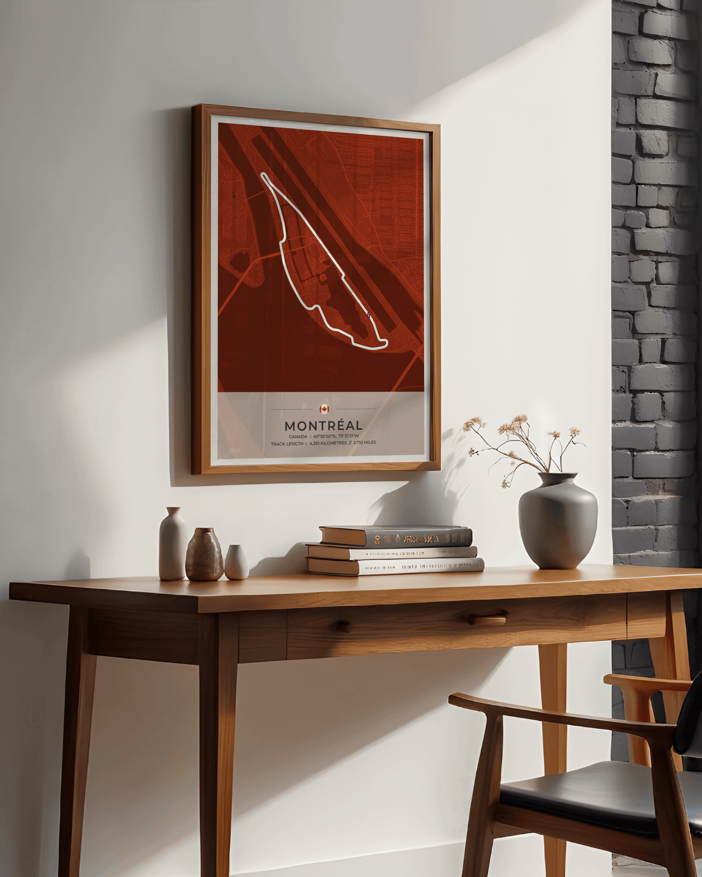 Montreal - Grand Prix Circuit Map Poster