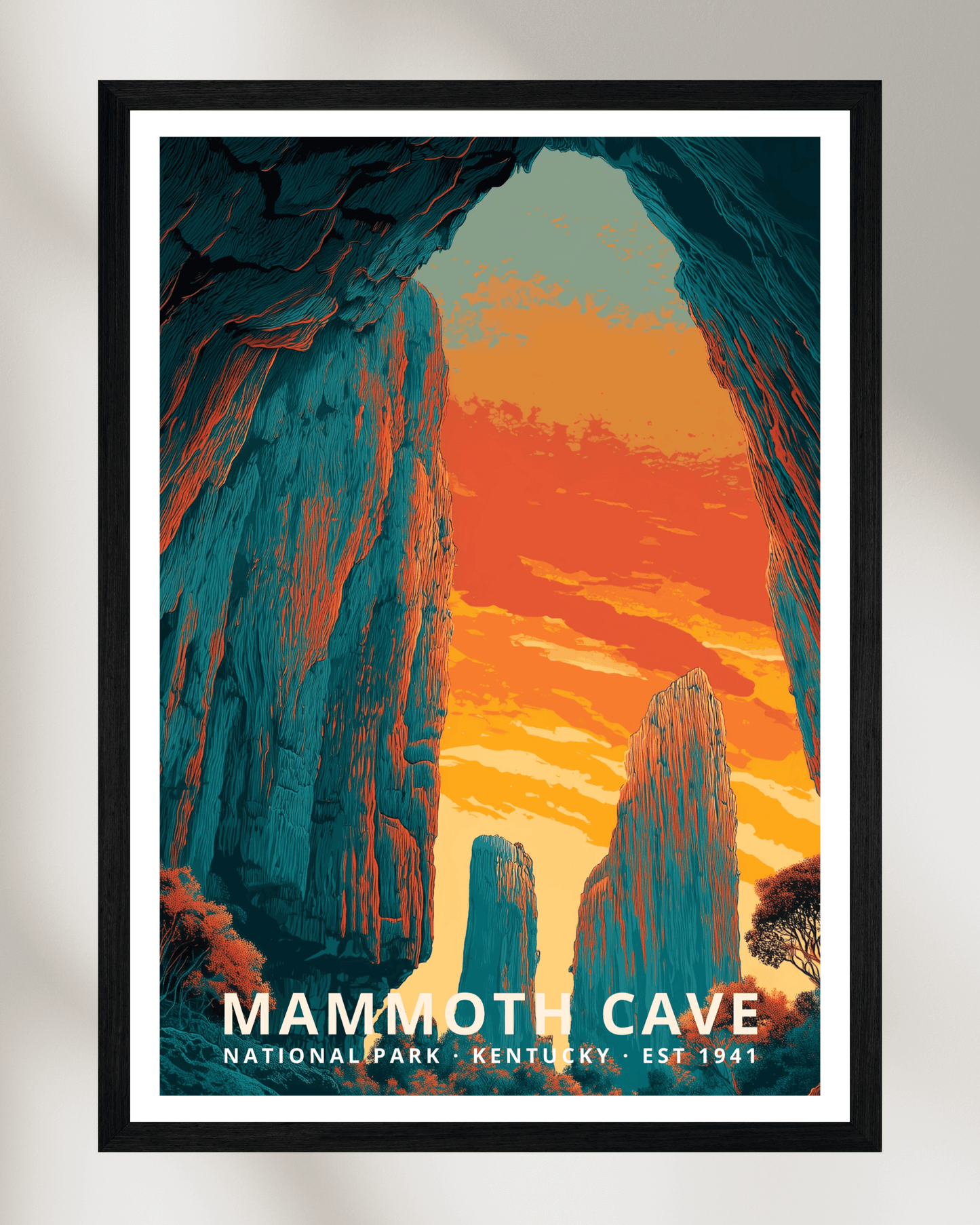 Mammoth Cave National Park Poster - Kentucky, USA