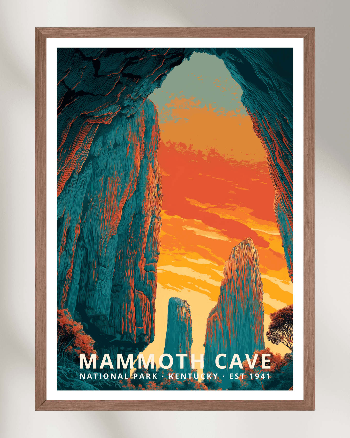 Mammoth Cave National Park Poster - Kentucky, USA