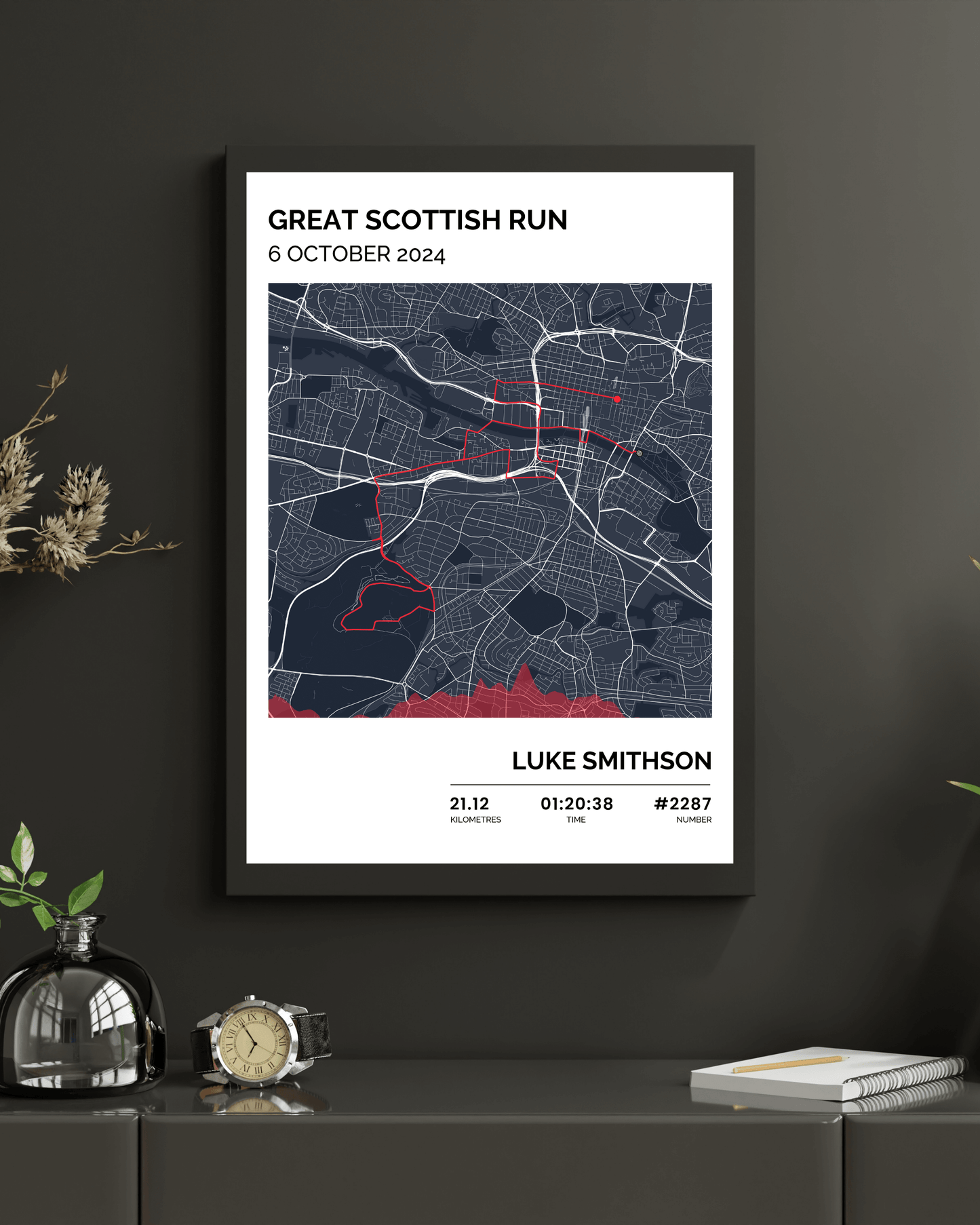 Personalised Marathon & Running Route Map