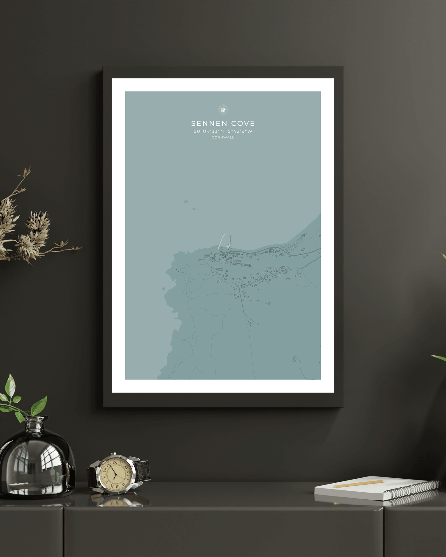 Coastal Map of Sennen Cove - Seagrass