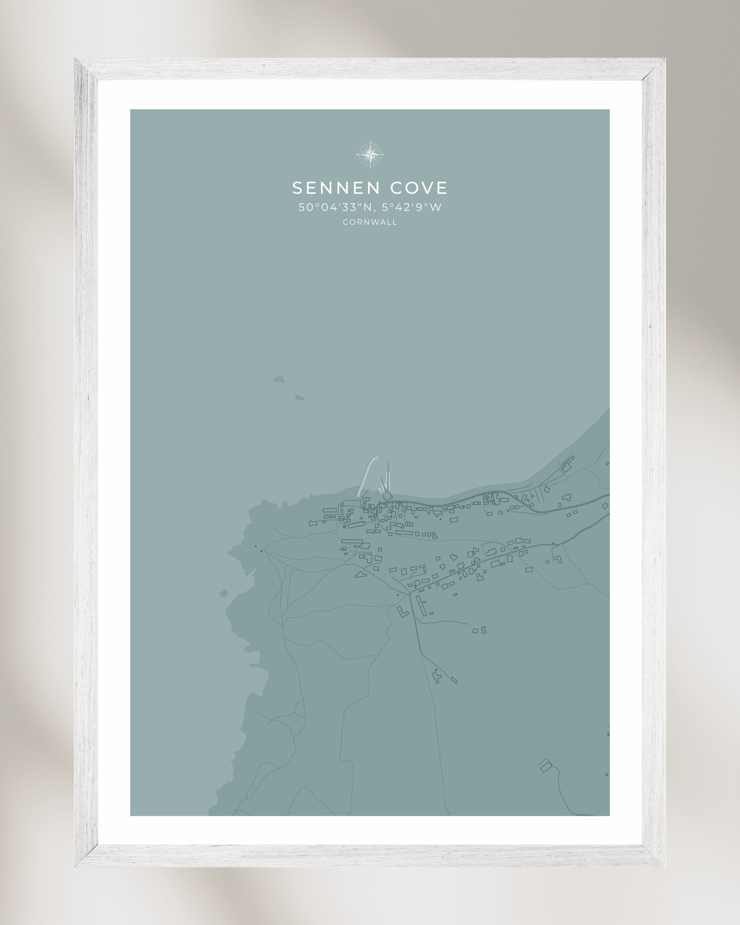 Coastal Map of Sennen Cove - Seagrass