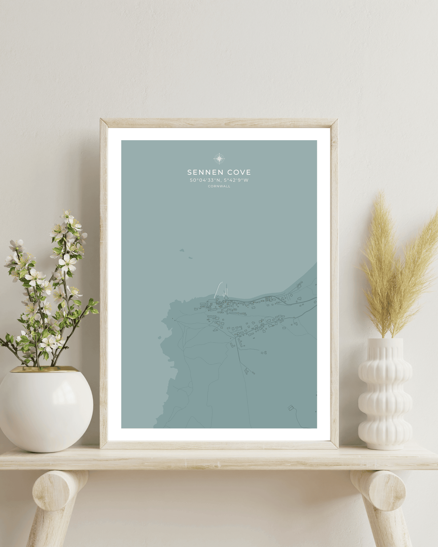 Coastal Map of Sennen Cove - Seagrass