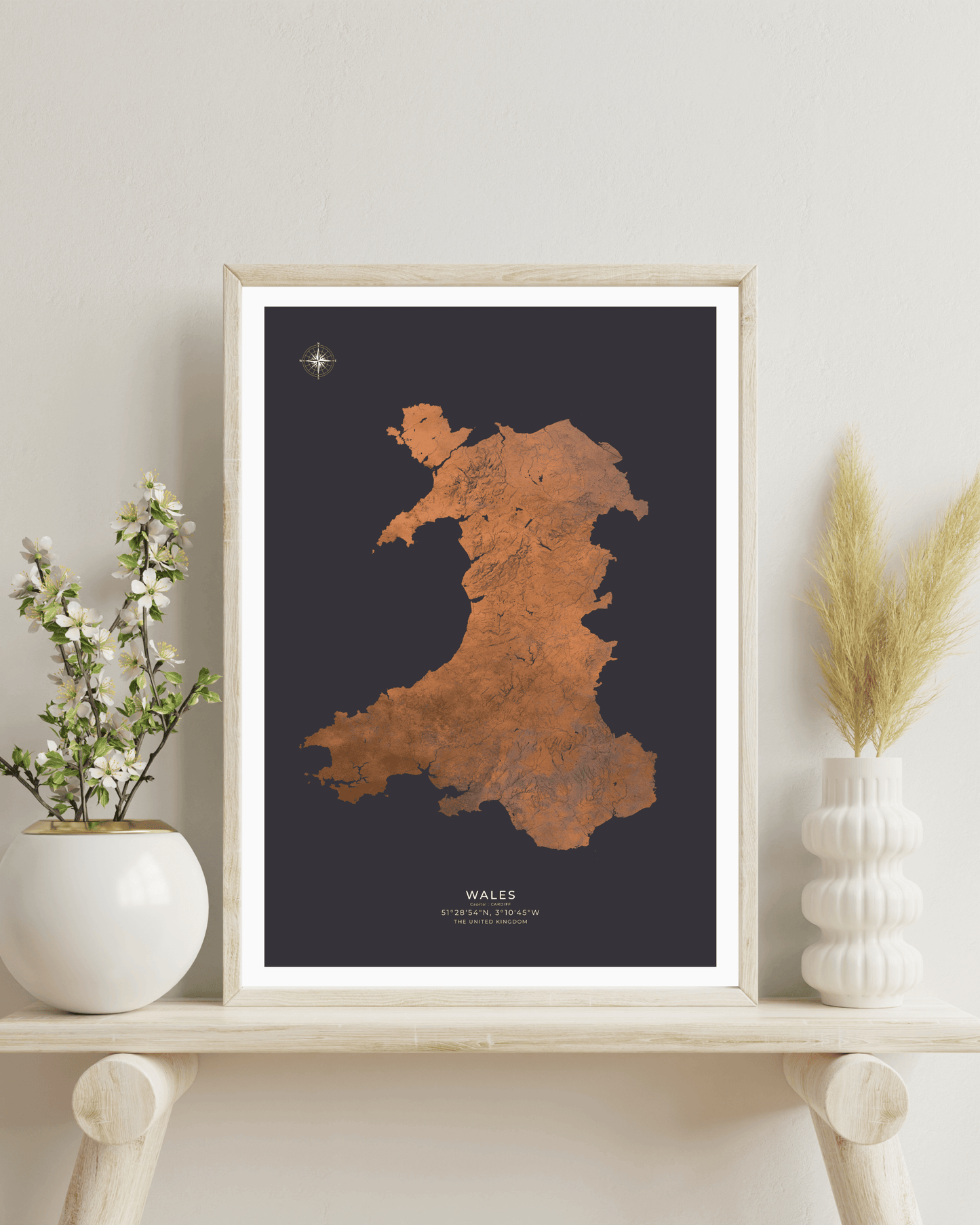 Wales - Fine Art Map