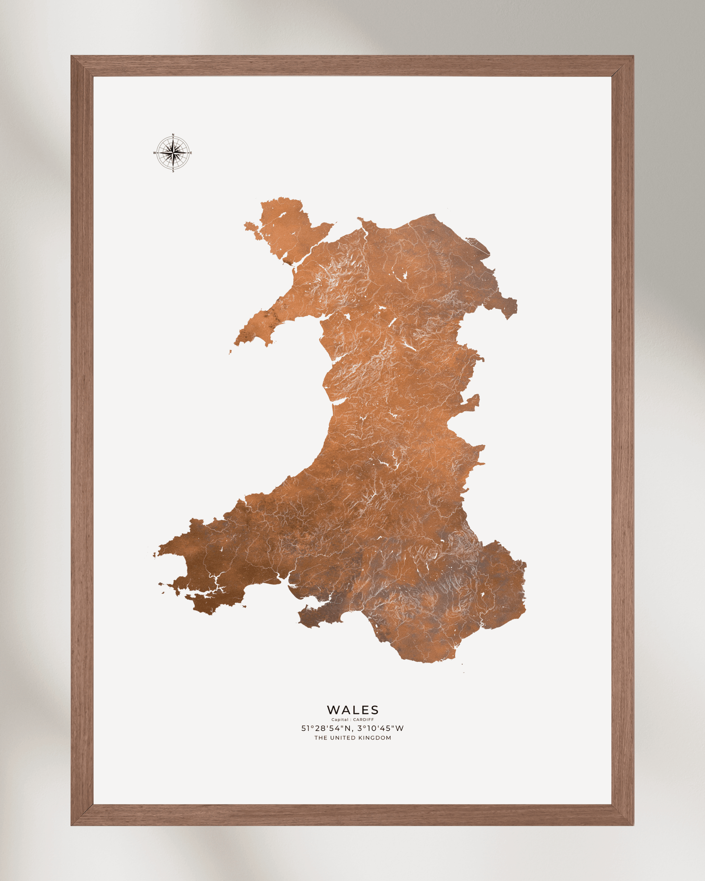 Wales - Fine Art Map