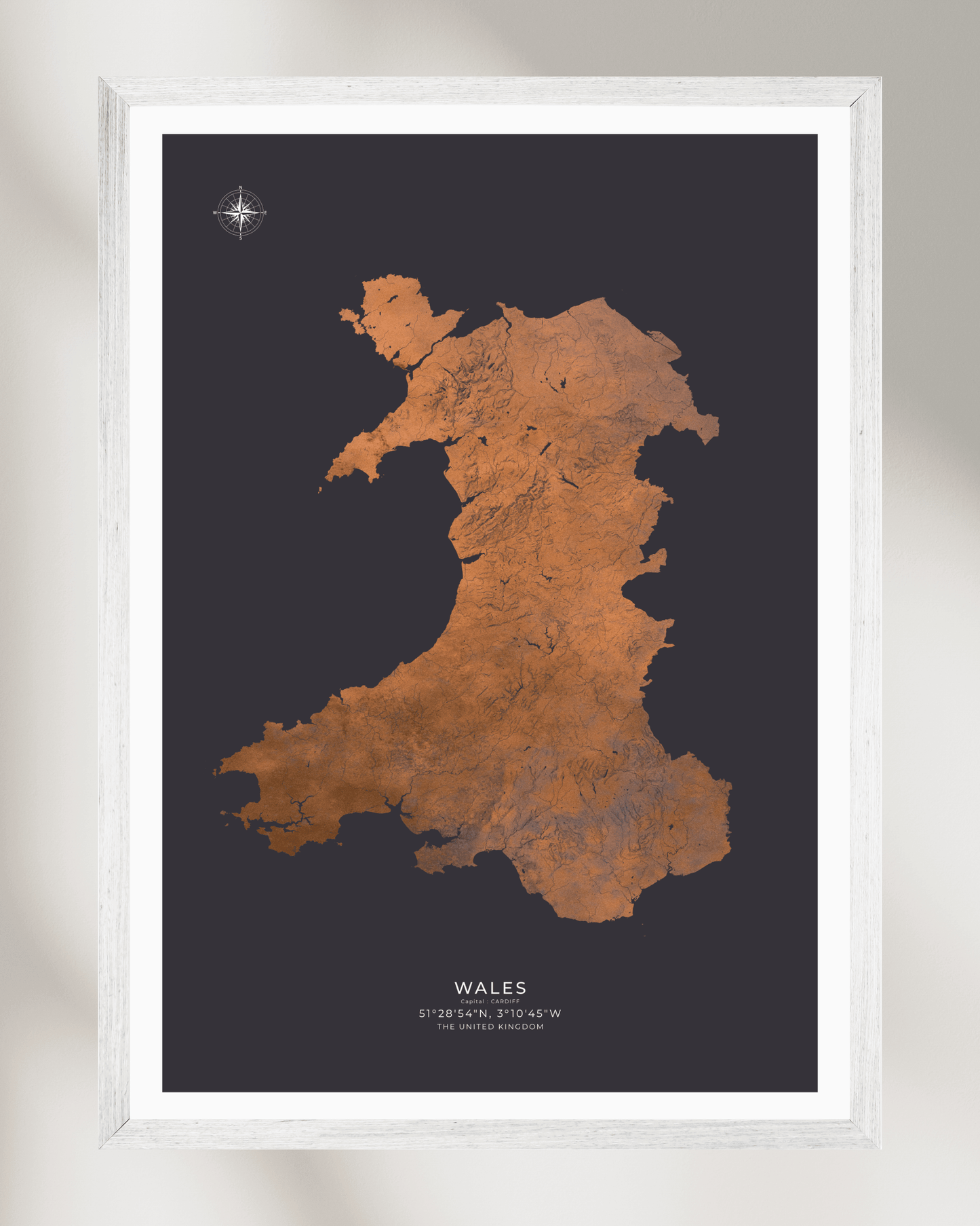 Wales - Fine Art Map