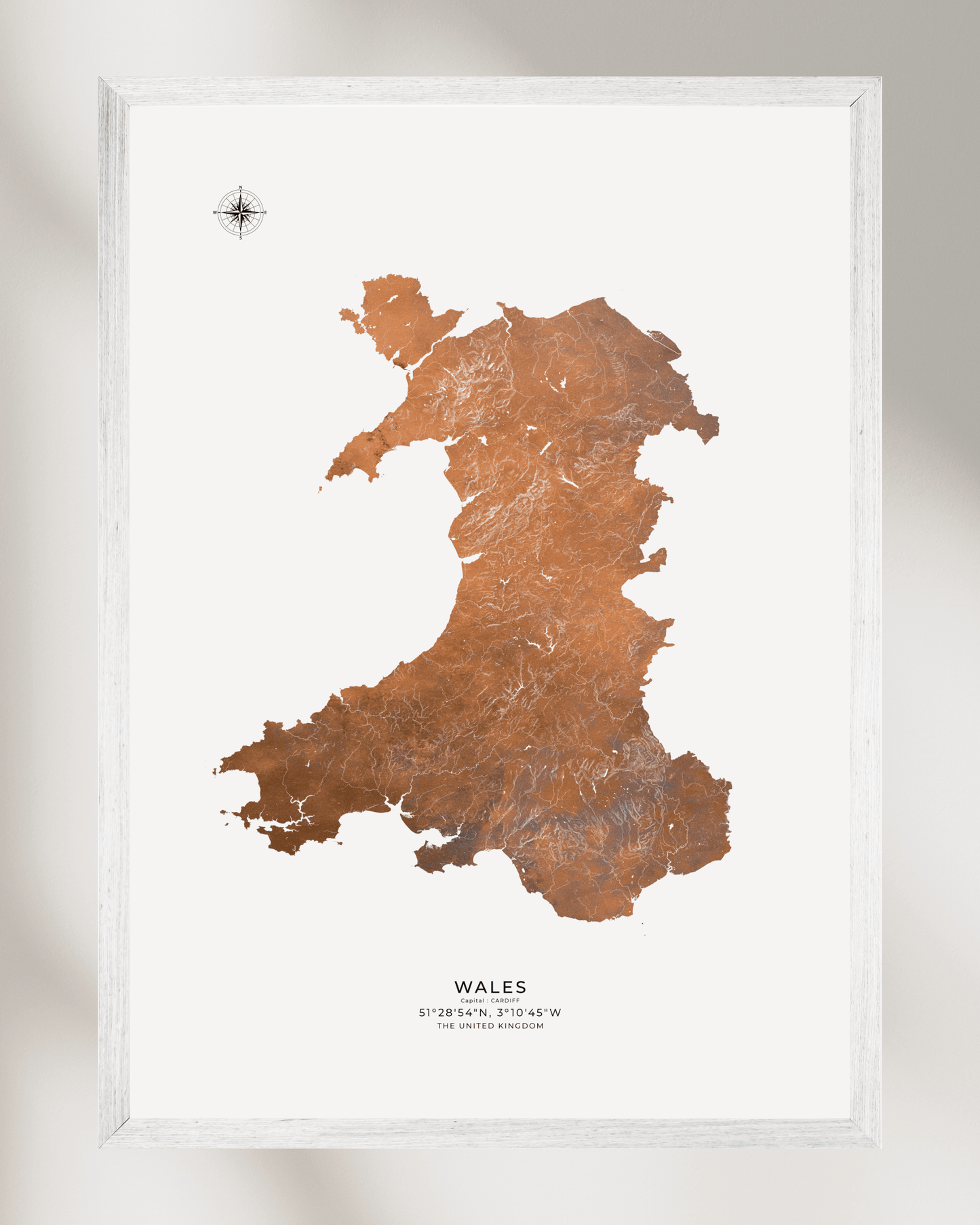 Wales - Fine Art Map