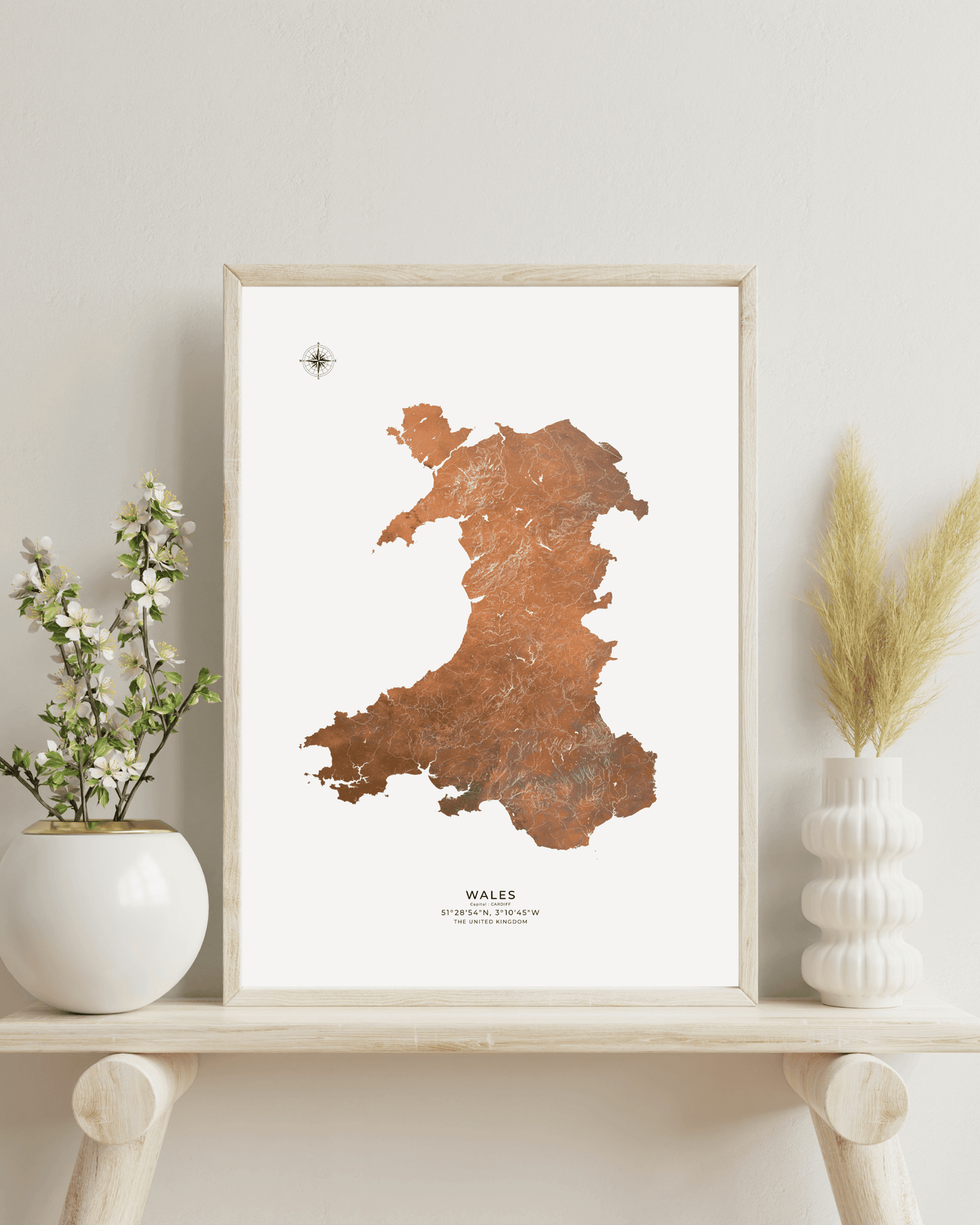 Wales - Fine Art Map