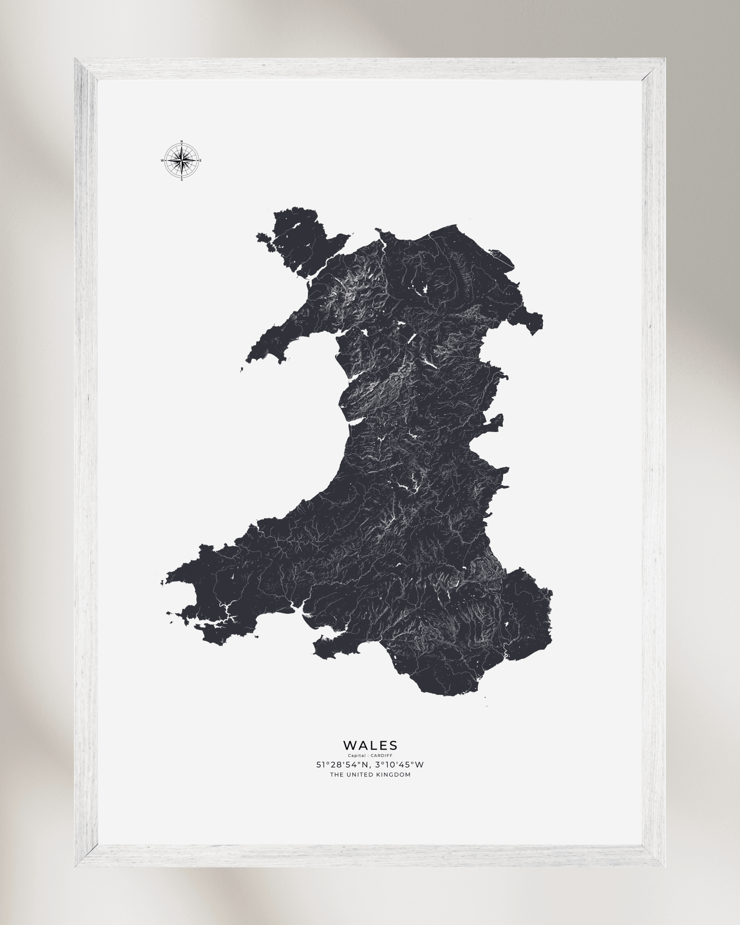 Wales - Fine Art Map