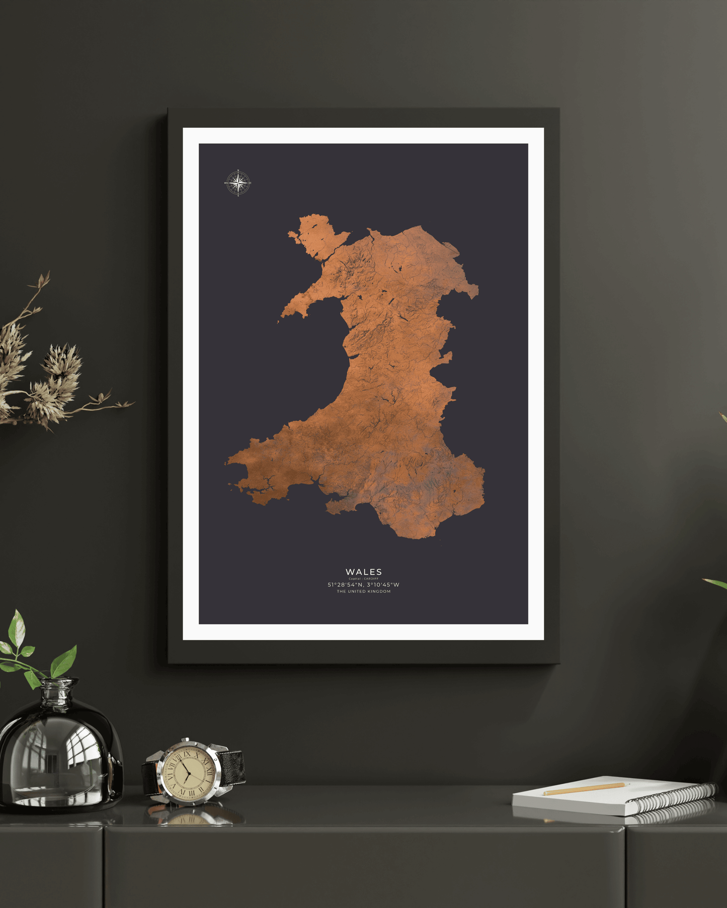 Wales - Fine Art Map