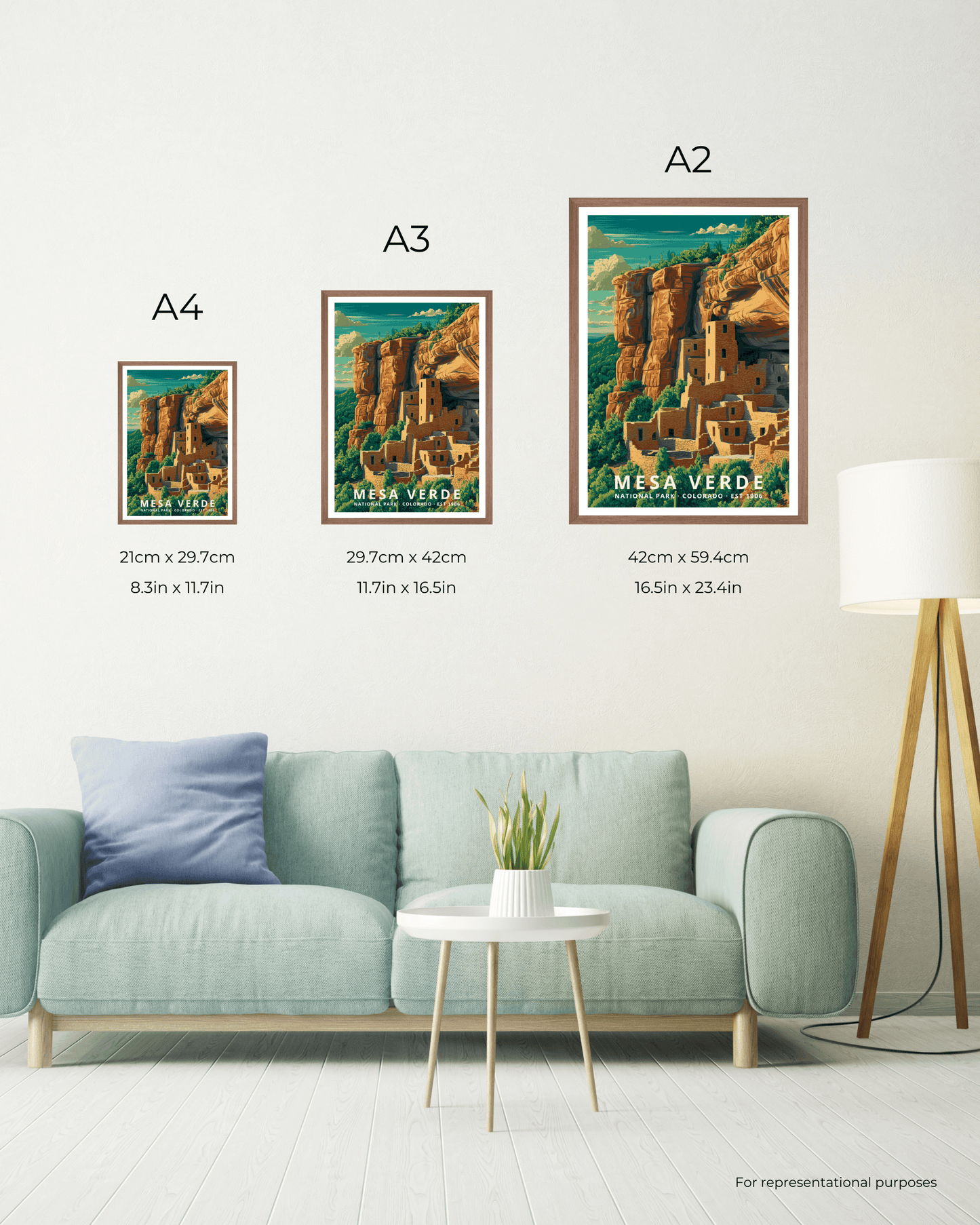 Mesa Verde National Park Poster - Colorado, USA